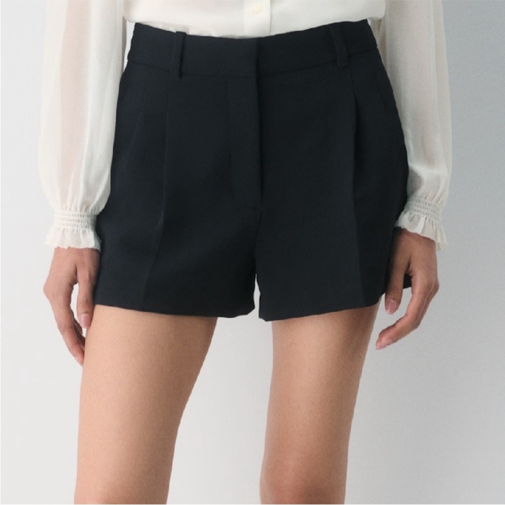Wilfred Black Trouser Shorts